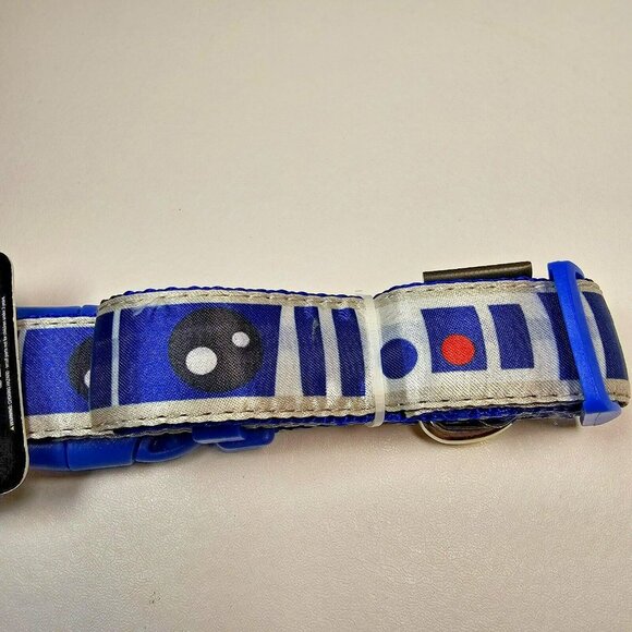 Star Wars R2D2 Pet Collar Size Large 16-26" Adjustable NEW Disney - Picture 2 of 4